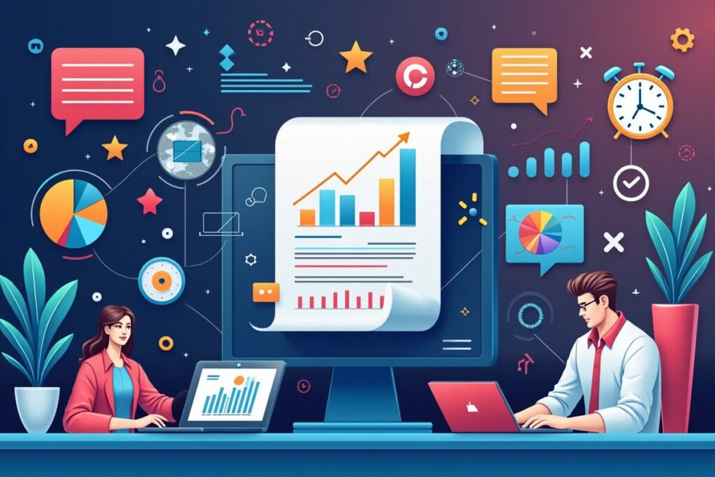 Illustration of JSON data types